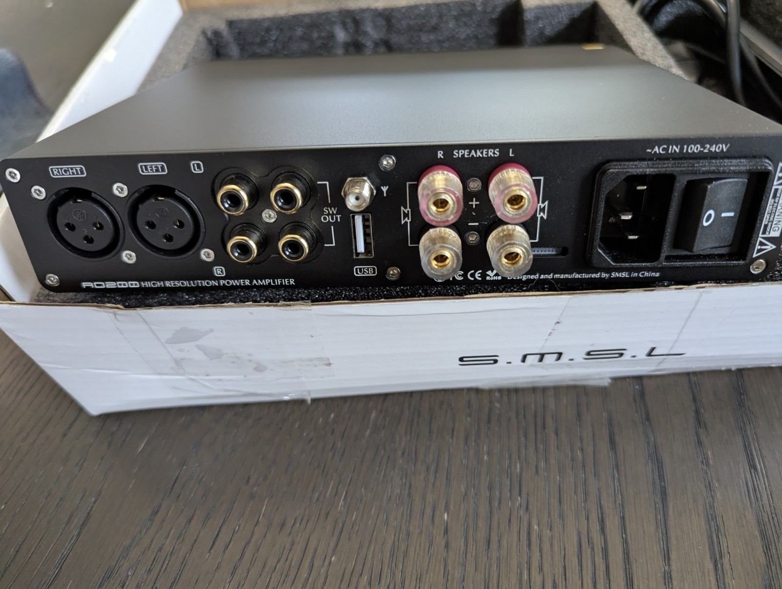SMSL AO200 high res amplifier