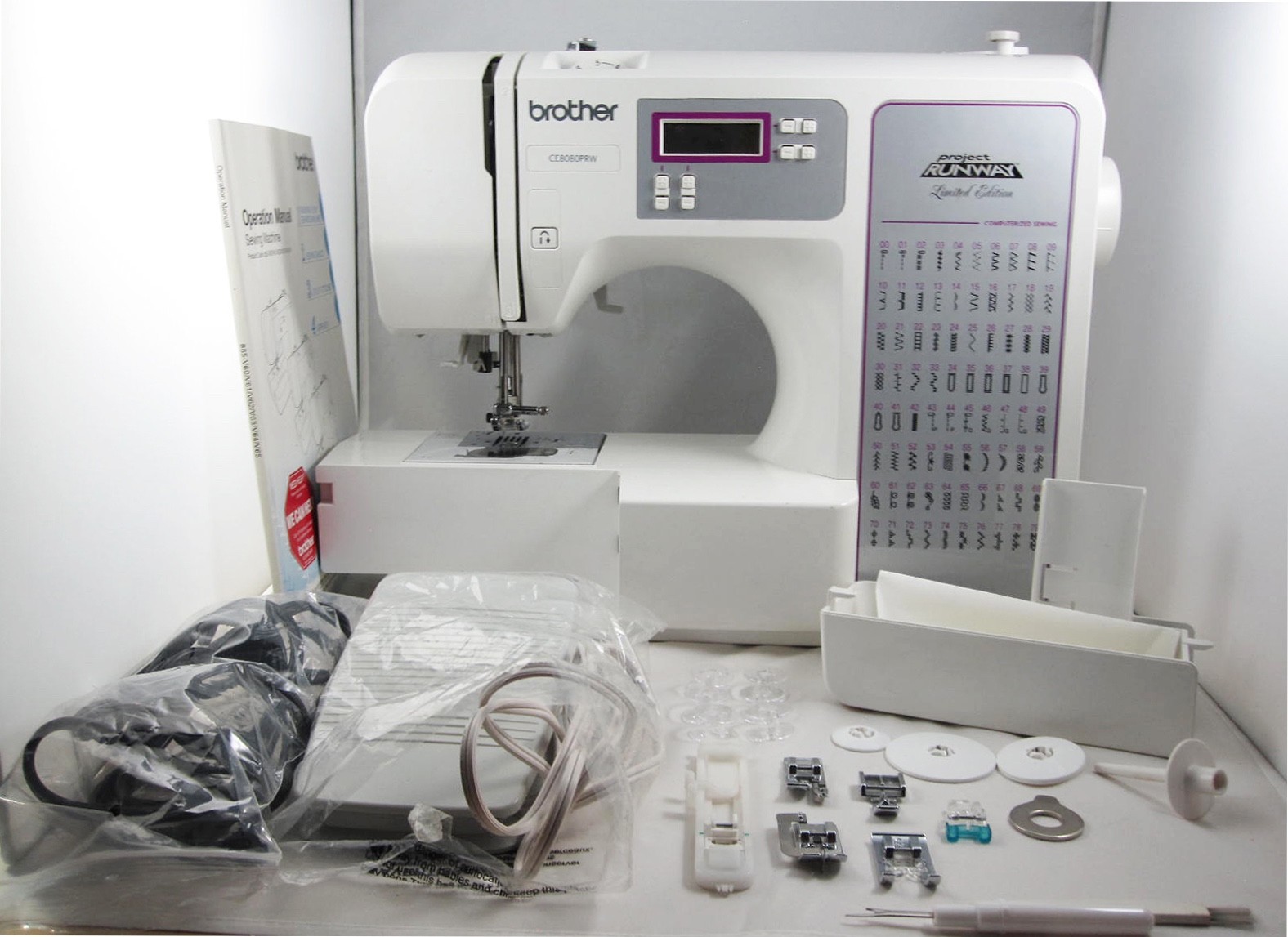 Project Runway Limited Edition CE8080 Computerized Sewing Machine (Brother)