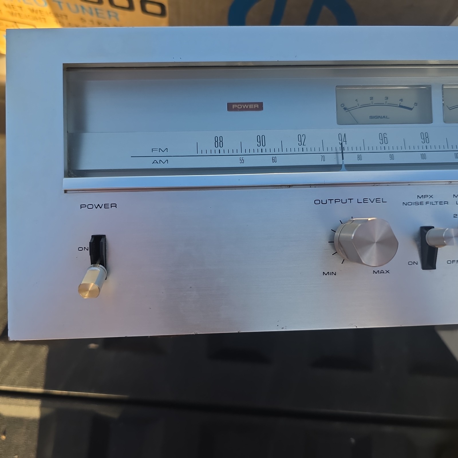 Vintage Pioneer Stereo Tuner Model TX-9500 in Original Box