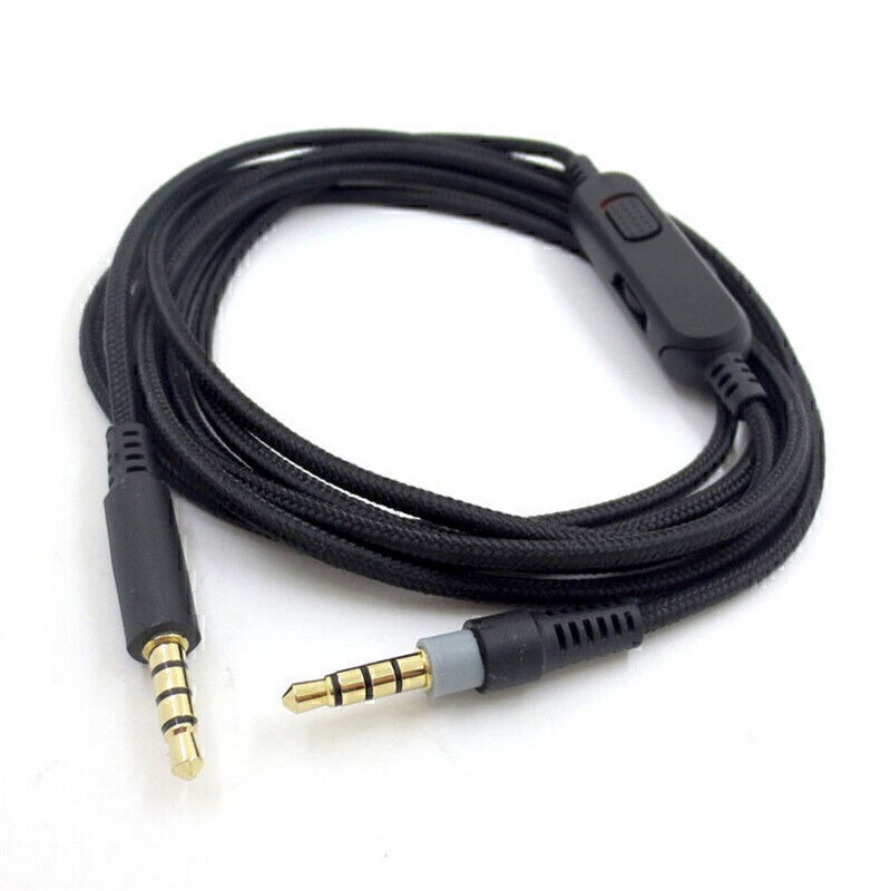3.5mm Stereo Audio Cable Cord Male to Male For HyperX Cloud Alpha Gaming Headset