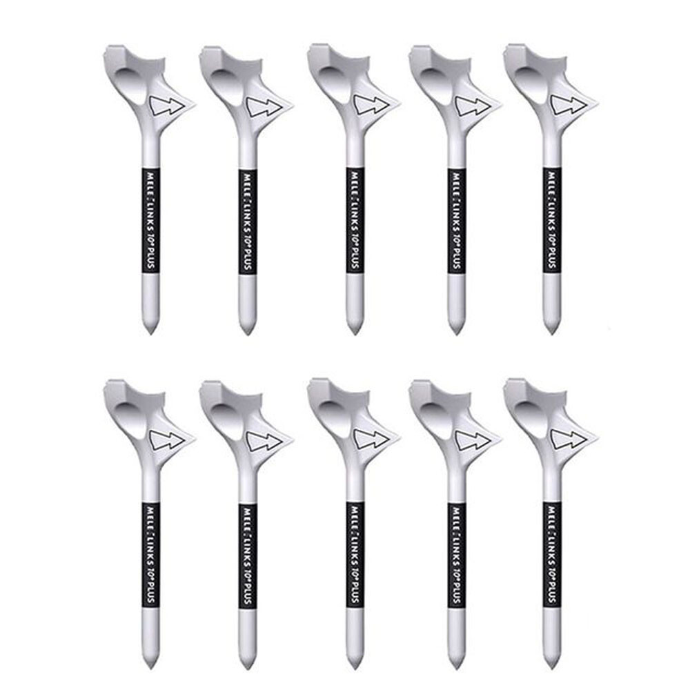 10PCS 10° Golf Tees Increases Speed Stand Balls Support Base Golf Holder Kit US