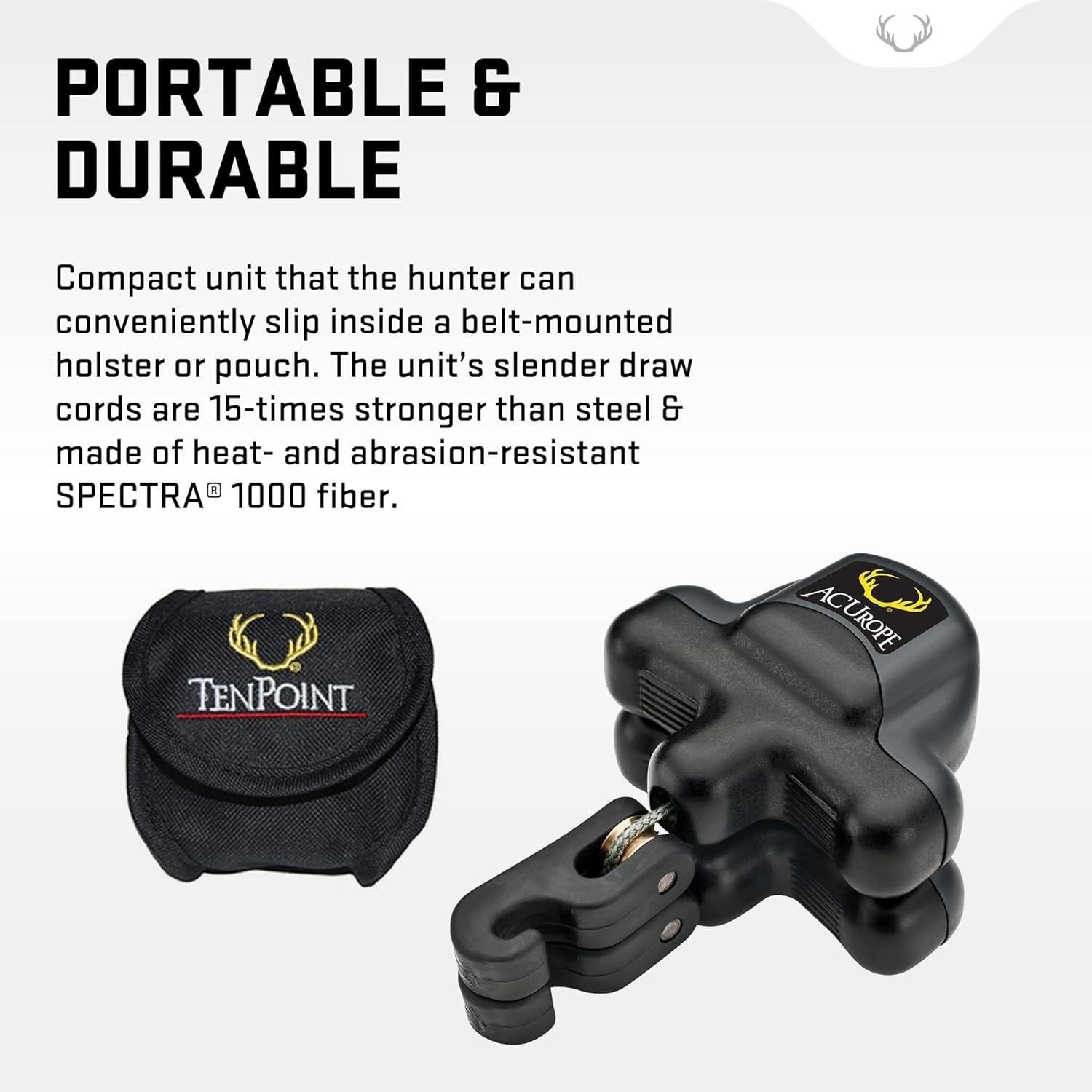 ACUrope - Portable, Retractable Crossbow Cocking Device - Not Compatible with...
