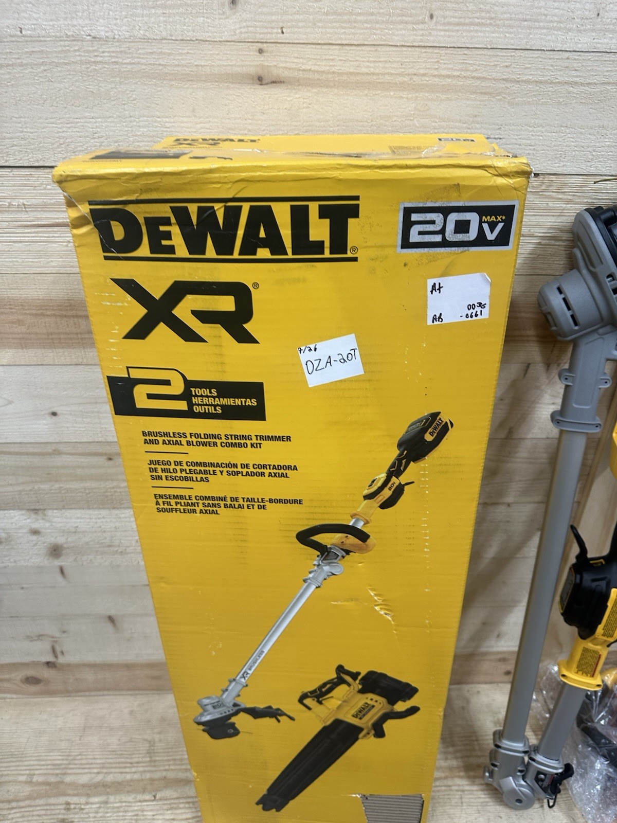 DEWALT 20V MAX String Trimmer & Blower (Tool Only) Open Box OZA-20T