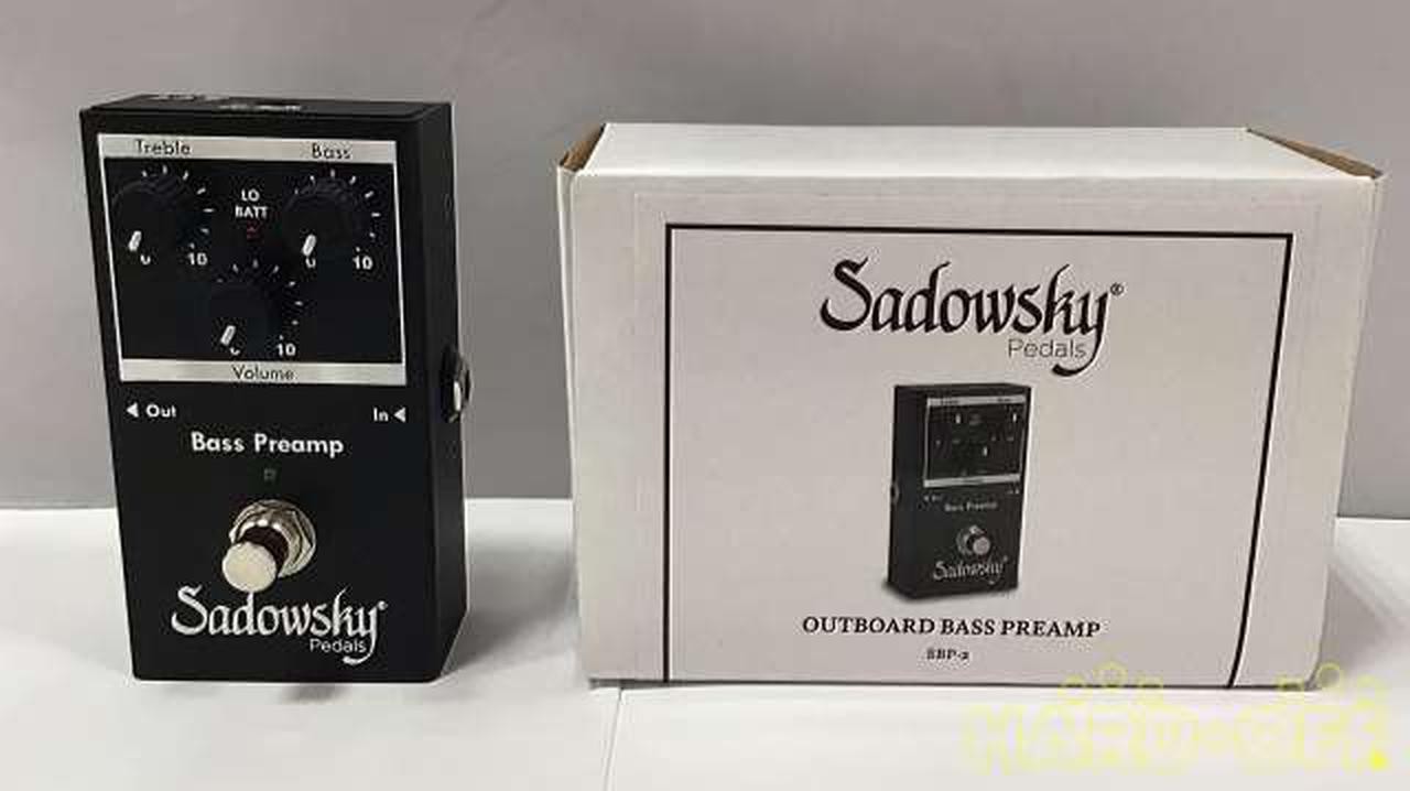 SADOWSKY SBP-2 Bass Preamp Effects Pedal