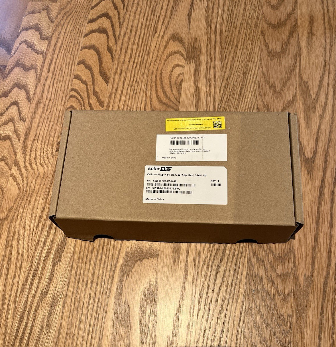 Solaredge Cellular Plug-in 5 yr Plan CELL-B-R05-US-H-S2 BRAND NEW FAST SHIP