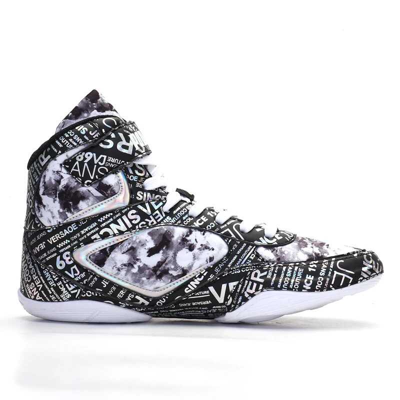 Wrestling Shoes Lightweight Boxing Boots Anti-Slip Training Gym Combat Sports