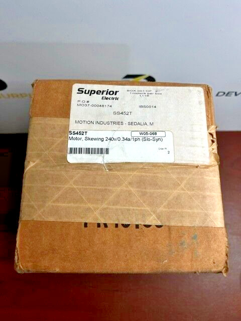 Superior SS452T 3-Phase Synchronous Stepping Motor SLO-SYN Series Danaher New