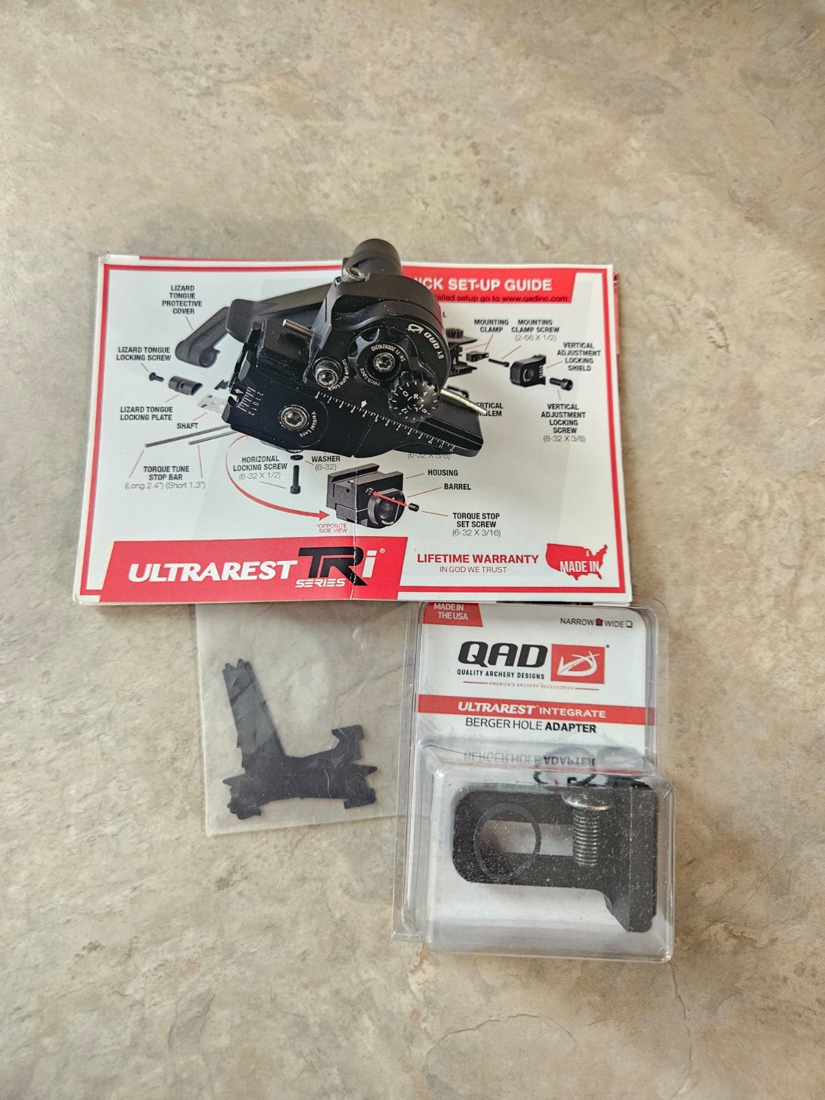 Mathews QAD Integrate TRi Premium Target Rest, RH