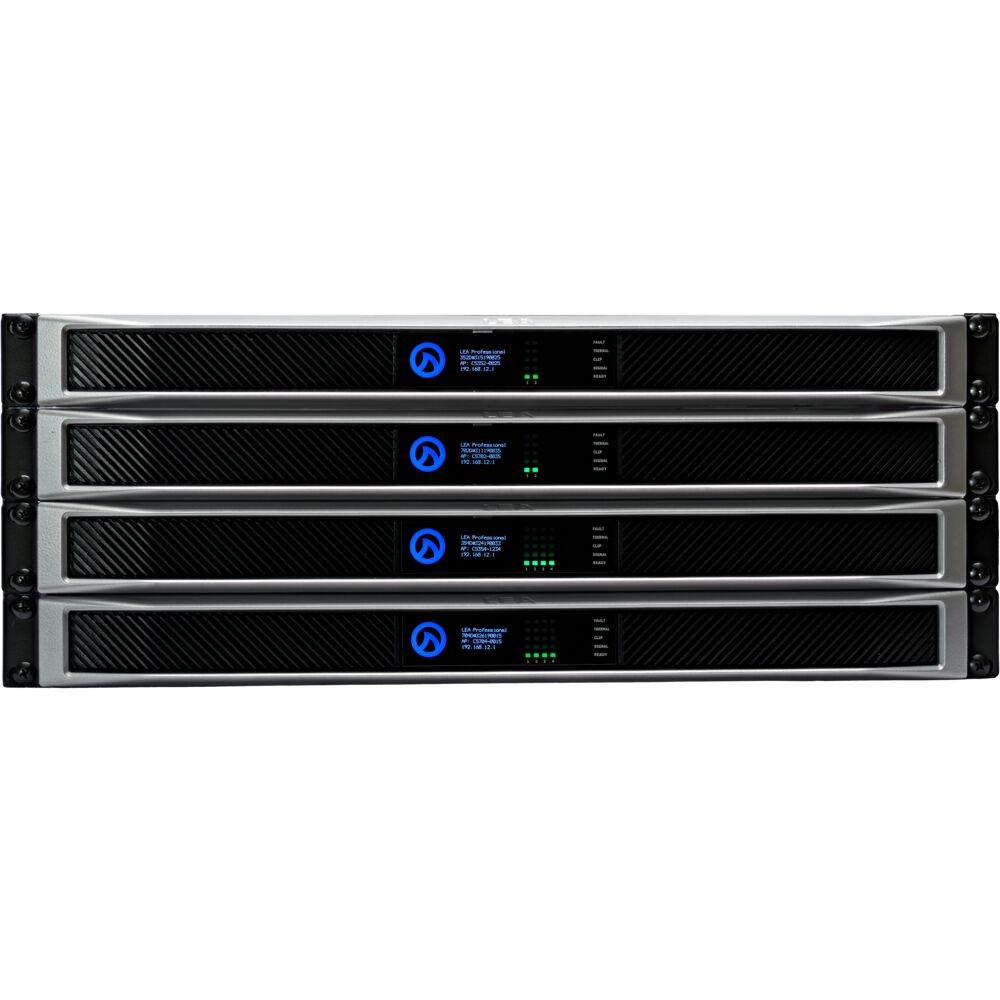 LEA Professional CONNECT704 Amplifier 700W RMS 4 Channel