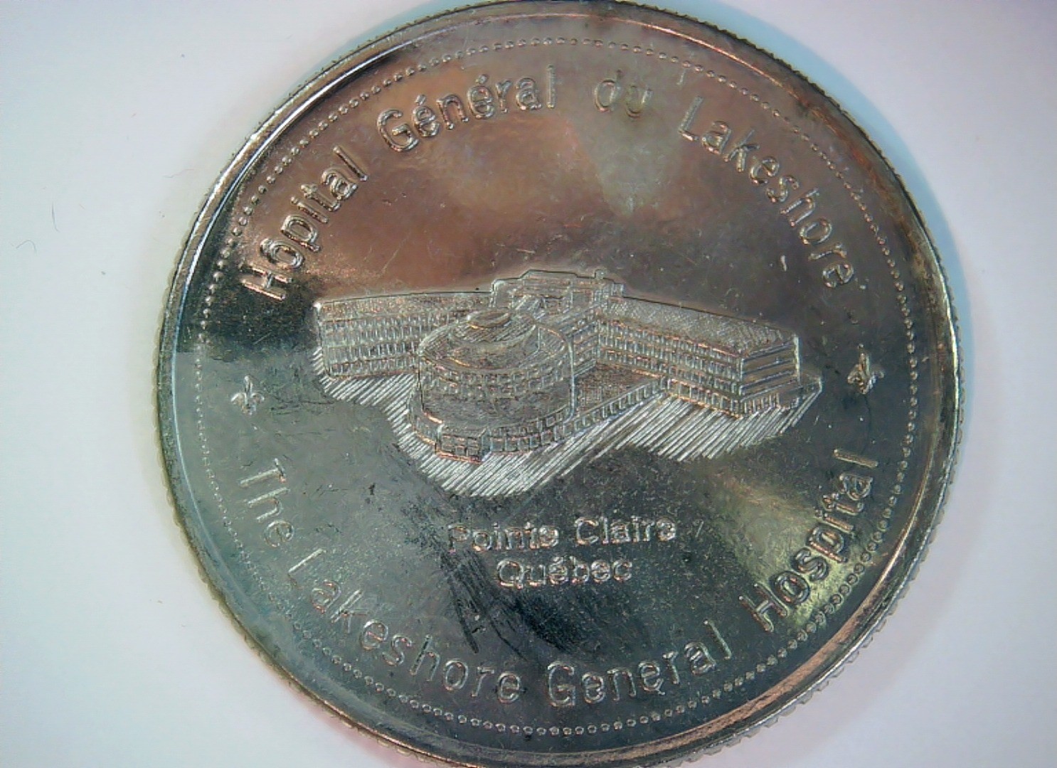 Canada 1987 Lakeshore Coin Club (Pointe-Claire, Quebec) token/medal Token