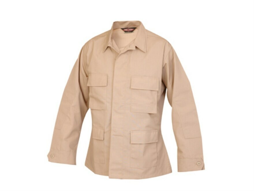 Atlanco TRUSPEC BDU Jacket, 1550, Rip-Stop, 100% Cotton, Khaki Large Regular NWT