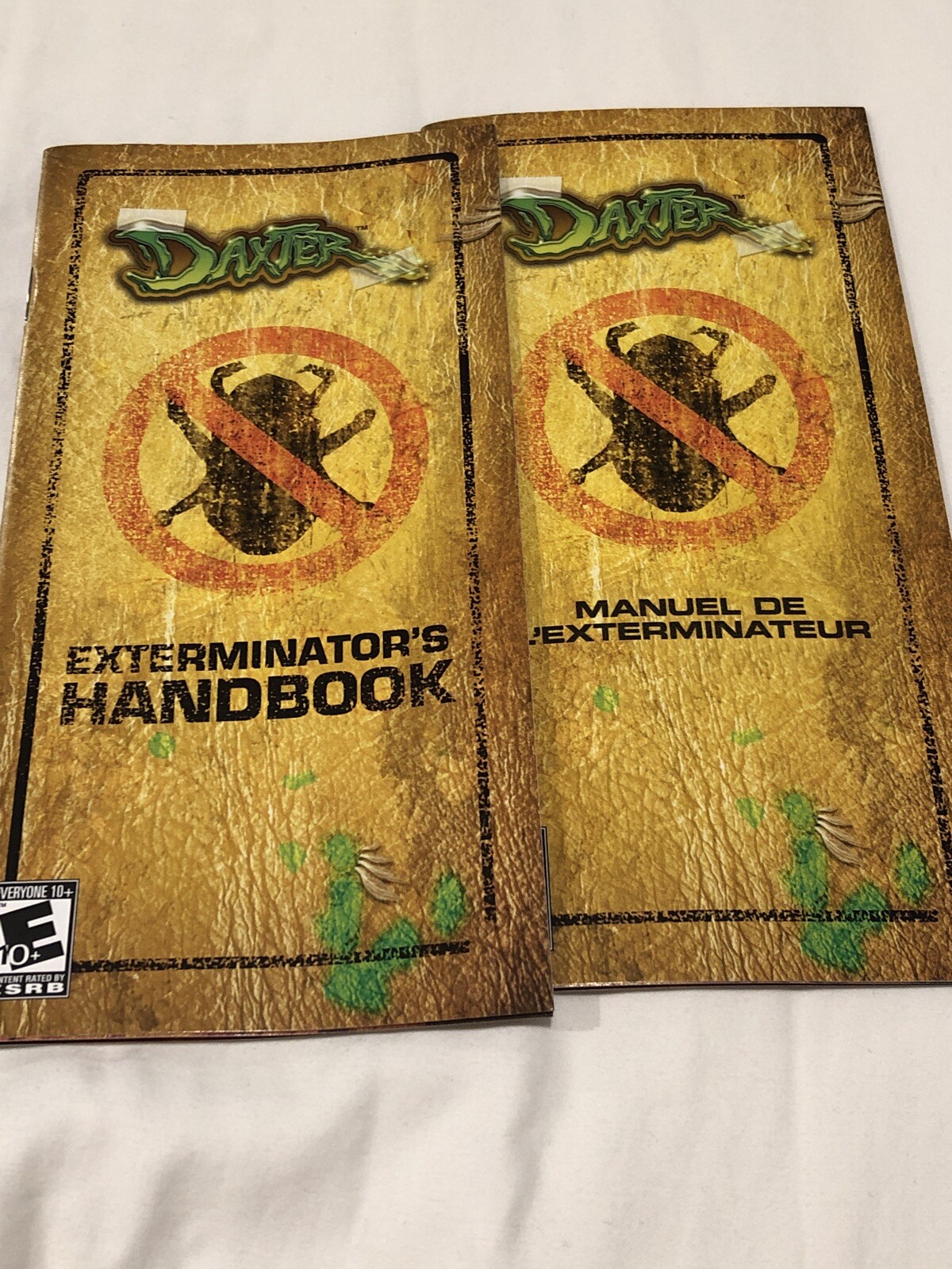 Sony PlayStation Portable - PSP - Daxter Instruction Book (English And French)