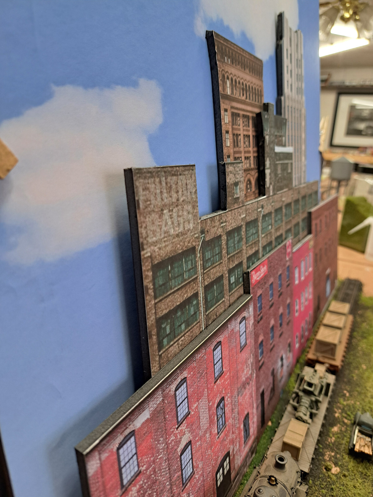 TRACKSIDEFLATS #161 HO scale portage polymers side