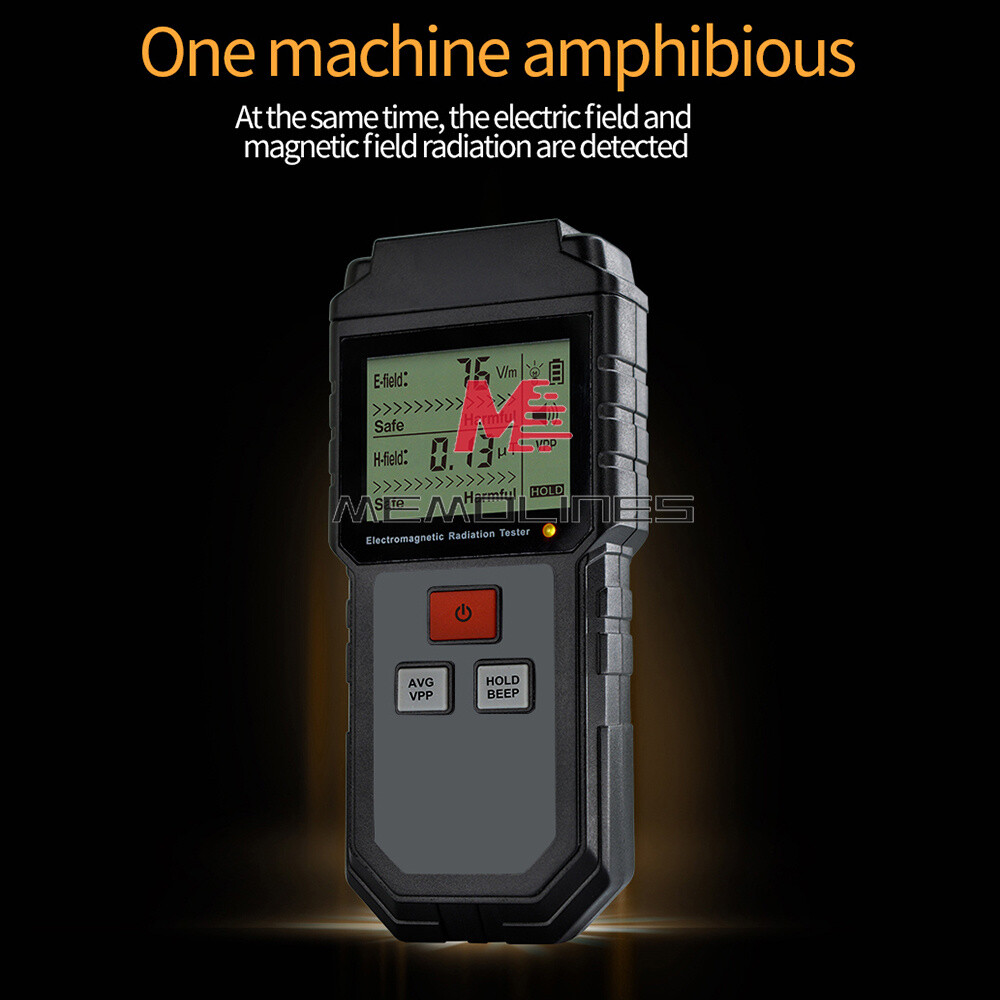 ET825 Electromagnetic Field Radiation Detector Tester Emf Meter Dosimeter Meter