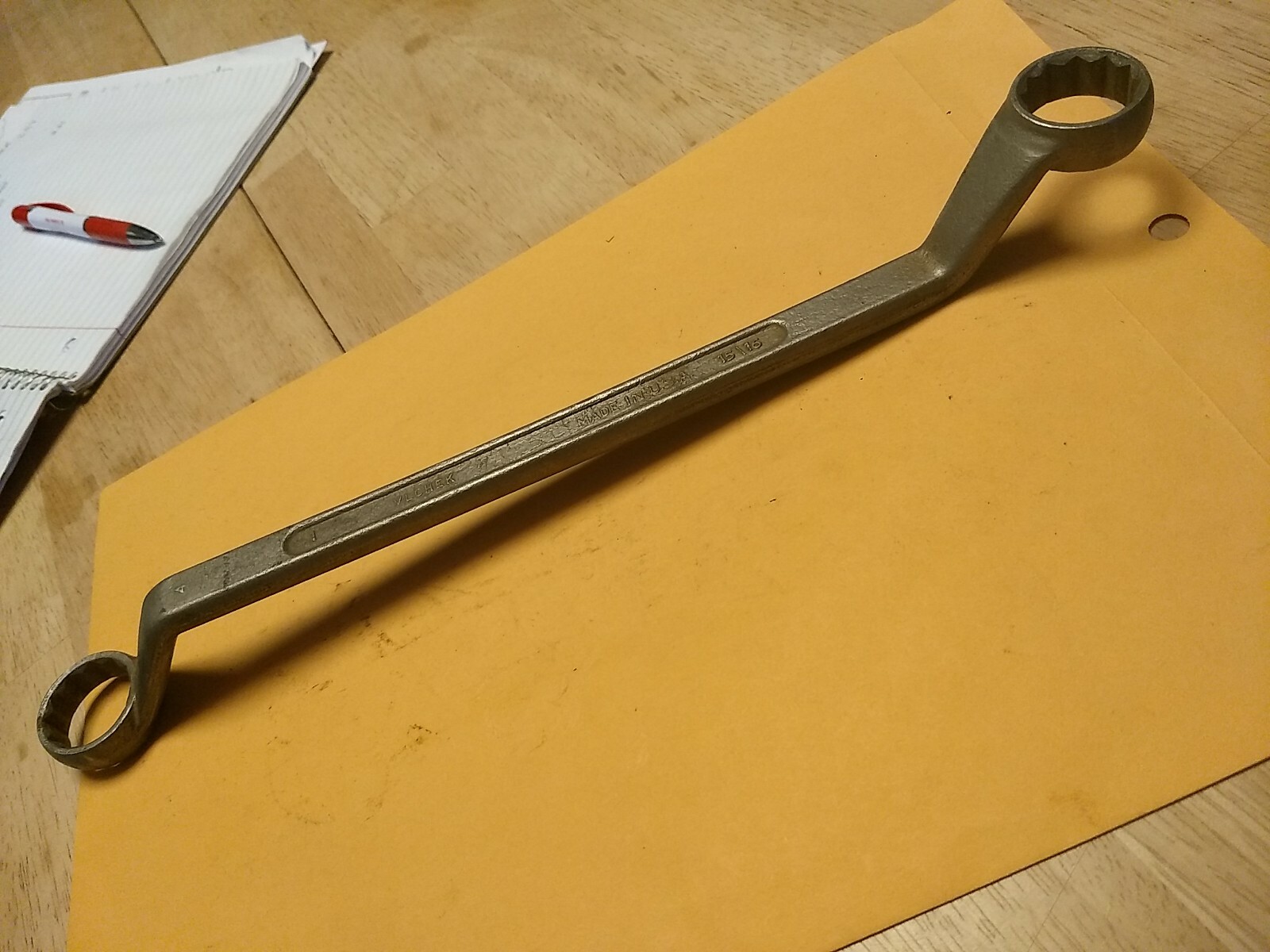 Vlchek USA Box End Wrench 15/16-1"