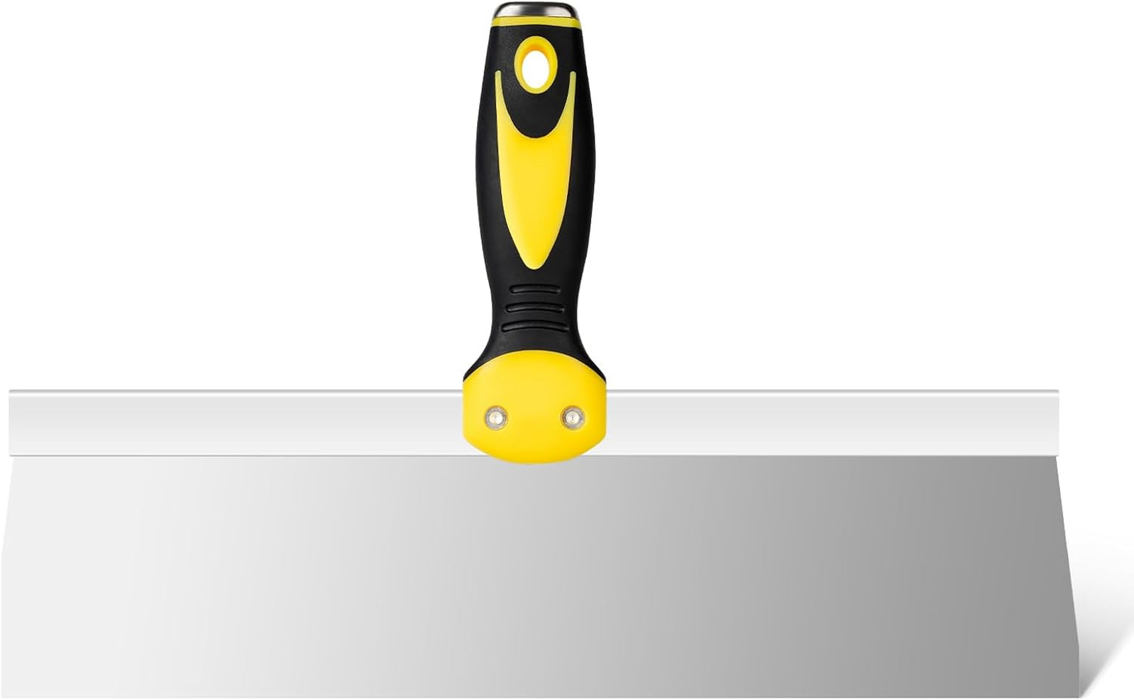 Taping Knife 14 Inch Stainless Steel Drywall Tools Soft Grip Handle Spackle