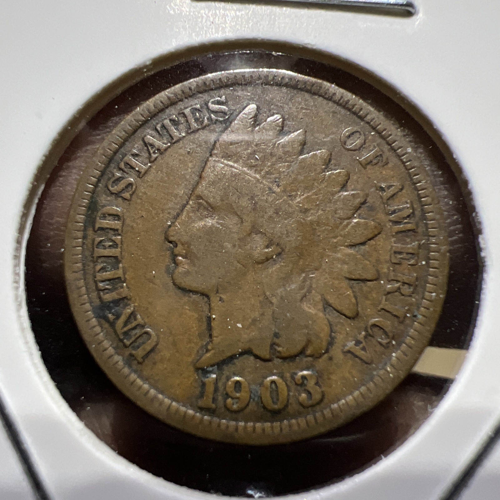 1903 Indian Head Cent Penny 1¢