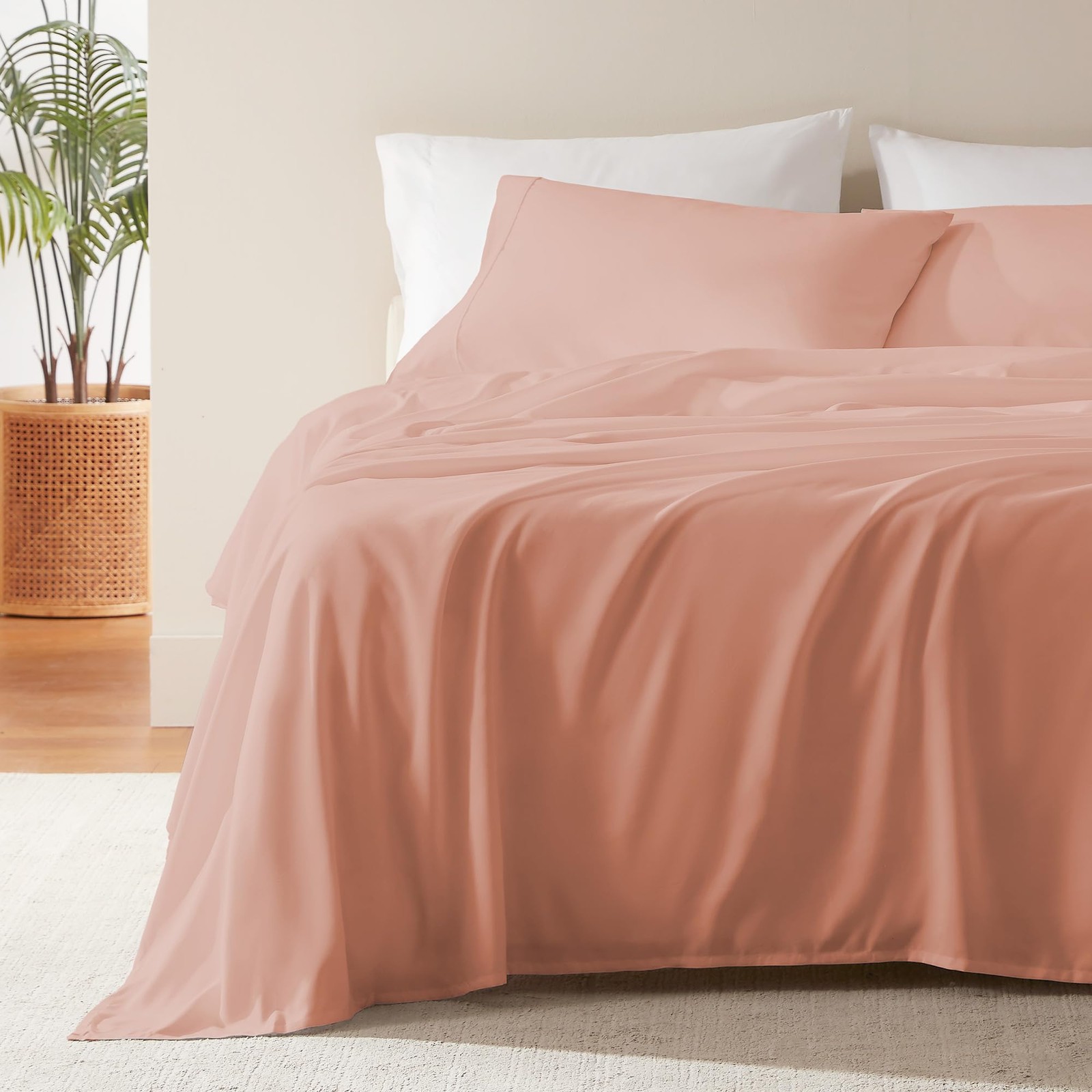 Nanotex Super Soft Cooling Twin Bed Sheets Set for Kids 3 Piece - Easy Care F...