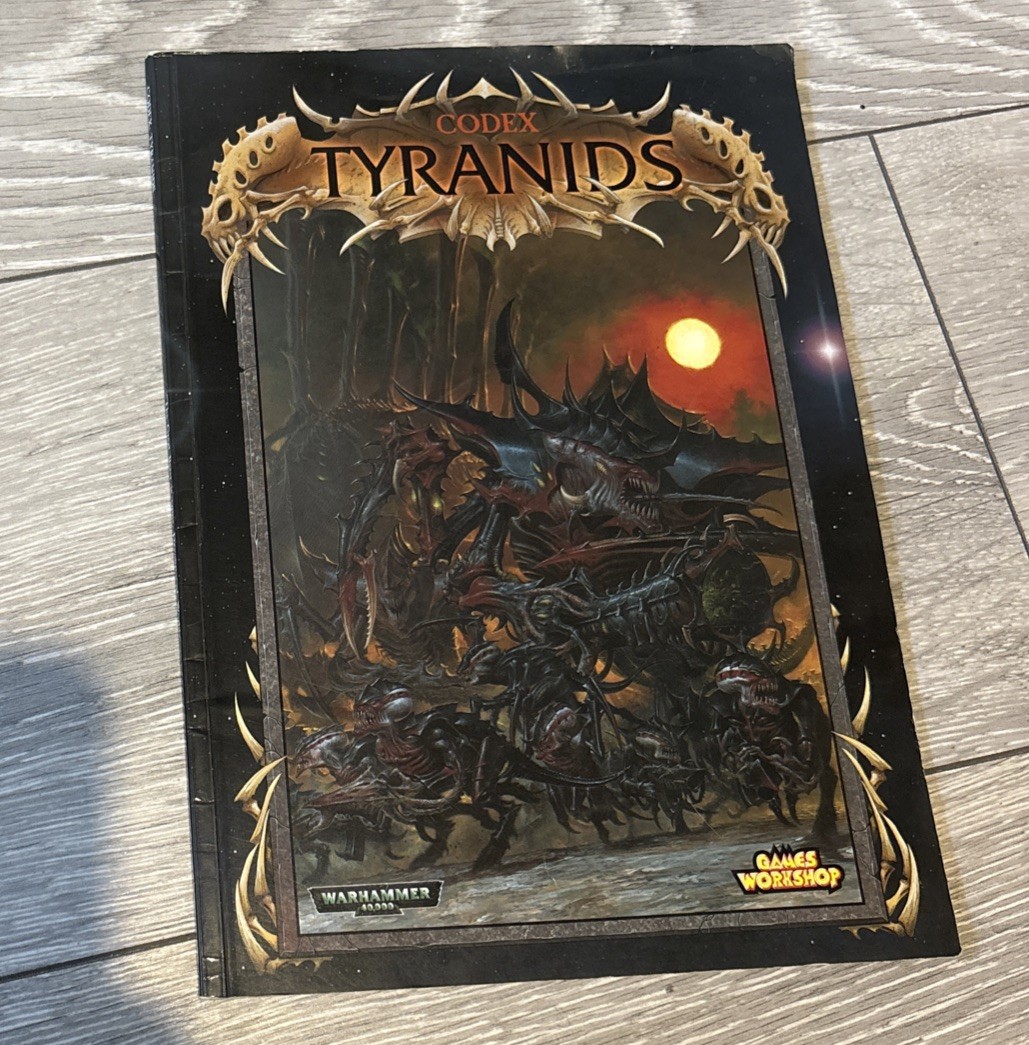 Vintage Rare Warhammer 40k Tyranids Codex 3rd Edition 2001 Good Condition OOP