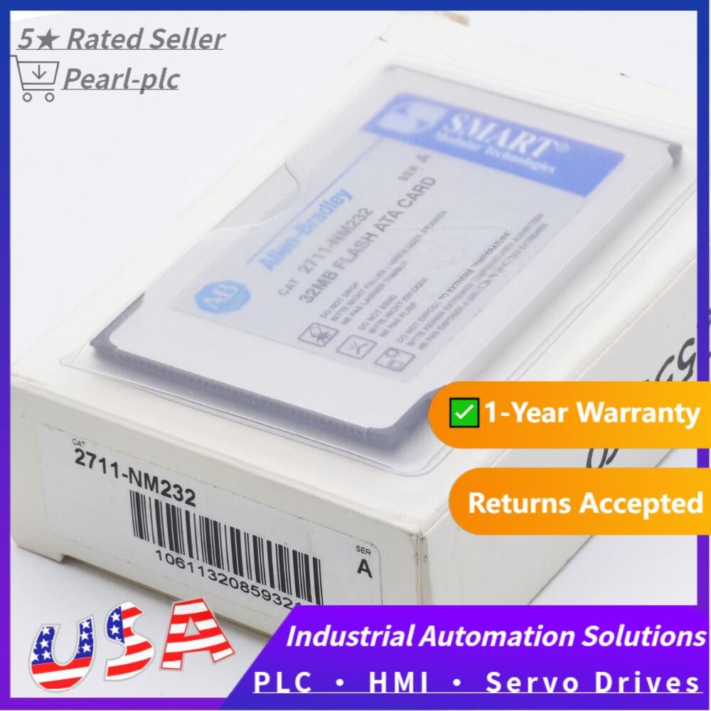 Allen-Bradley 2711-NM232 2711NM232 Ser. 32MB Flash ATA Card US Free Tax