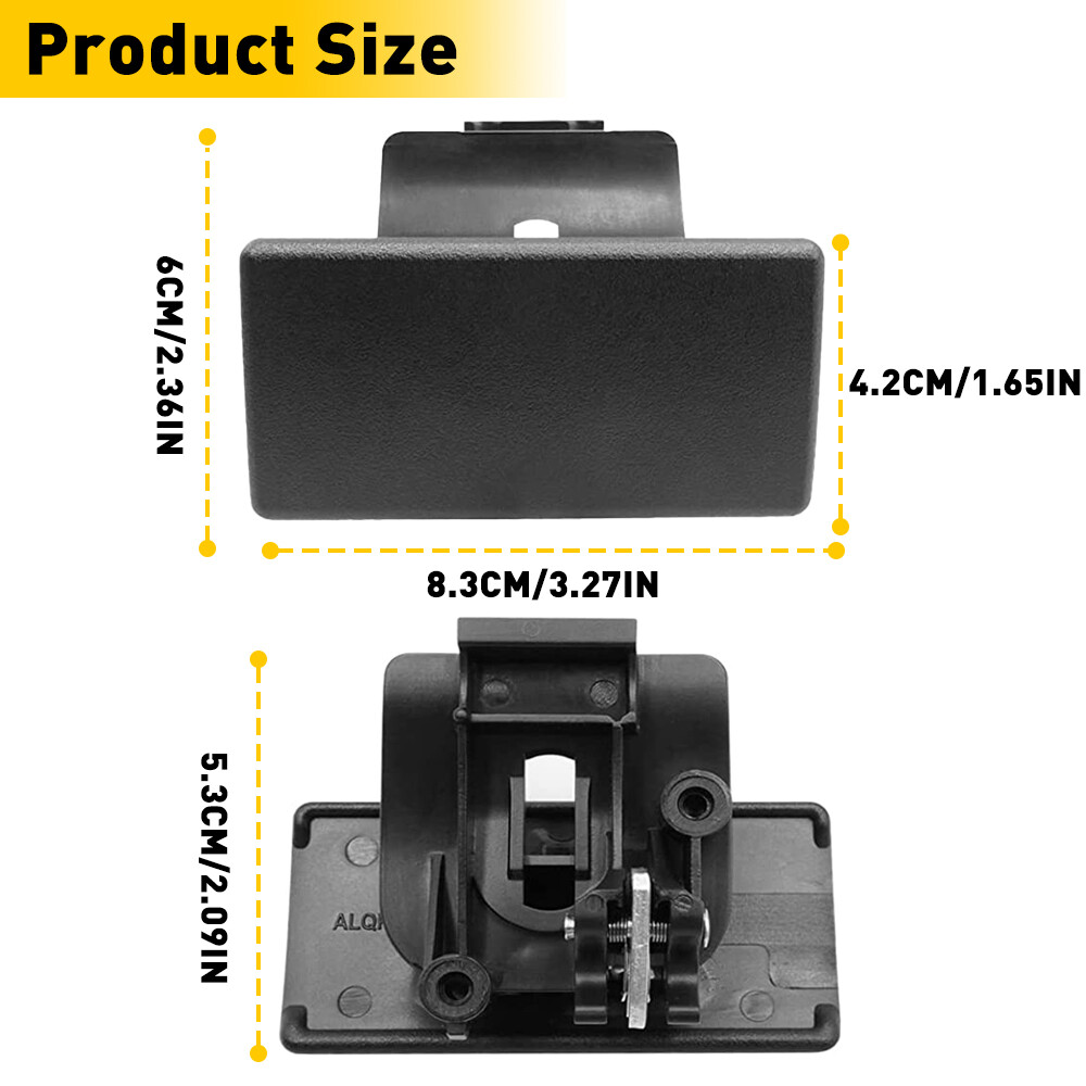 For 2004 - 2012 Chevy Colorado GMC Canyon Glove Box Latch Handle Black