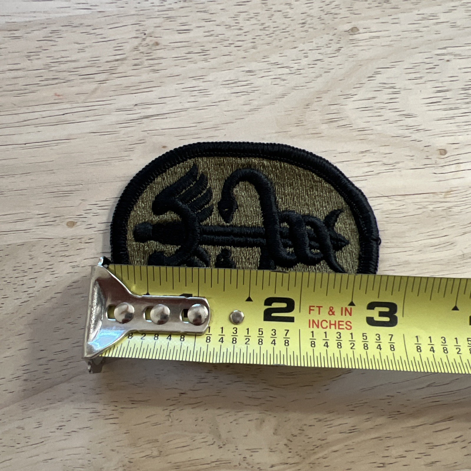 US Army - Health Services Cmd. Subdued Patch (sew-on)