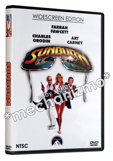SUNBURN (1979) DVD MOD Farrah Fawcett Charles Grodin Joan Collins REGION 1 RARE!