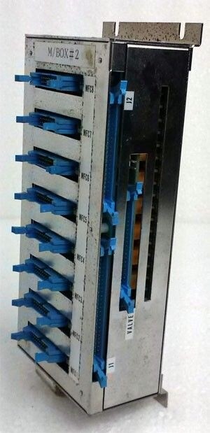 TEL Tokyo Electron Gas Box Interconnect Box, Solenoid/MFC, Used