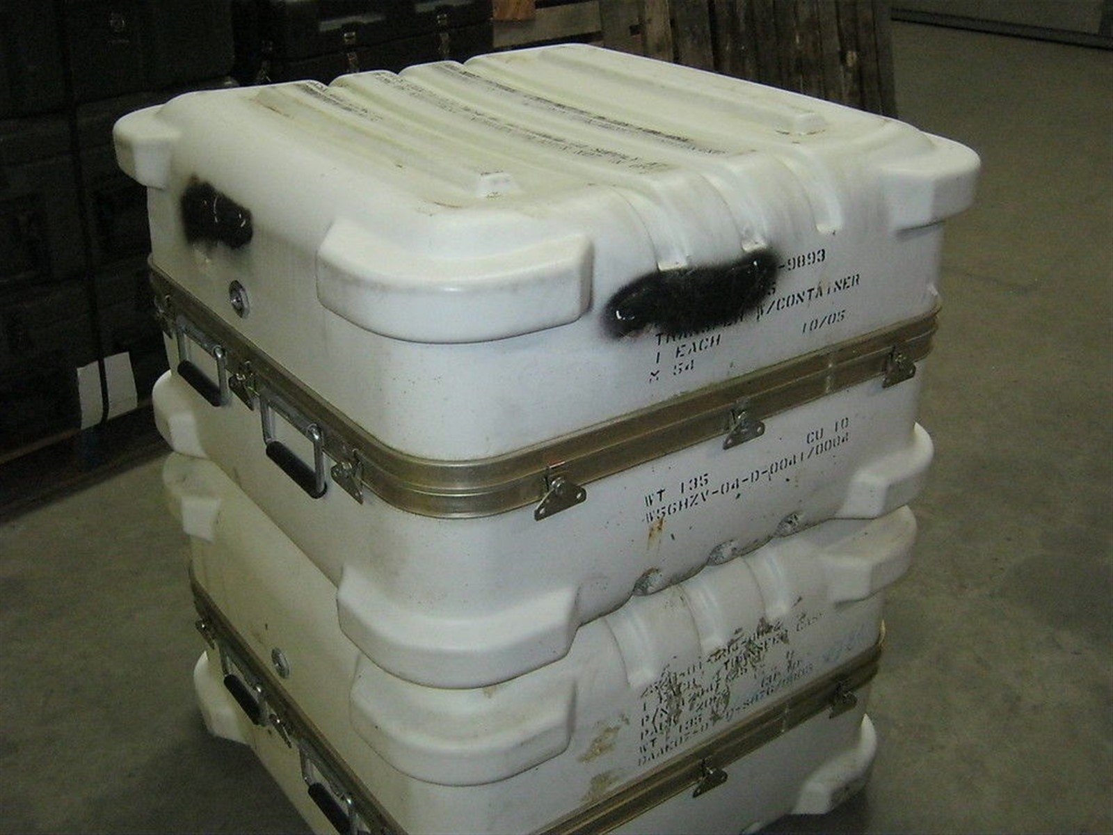 Thermodyne Shok-Stop 30x30x20 Shock Stop Hard Plastic Transit Ship Store Case C