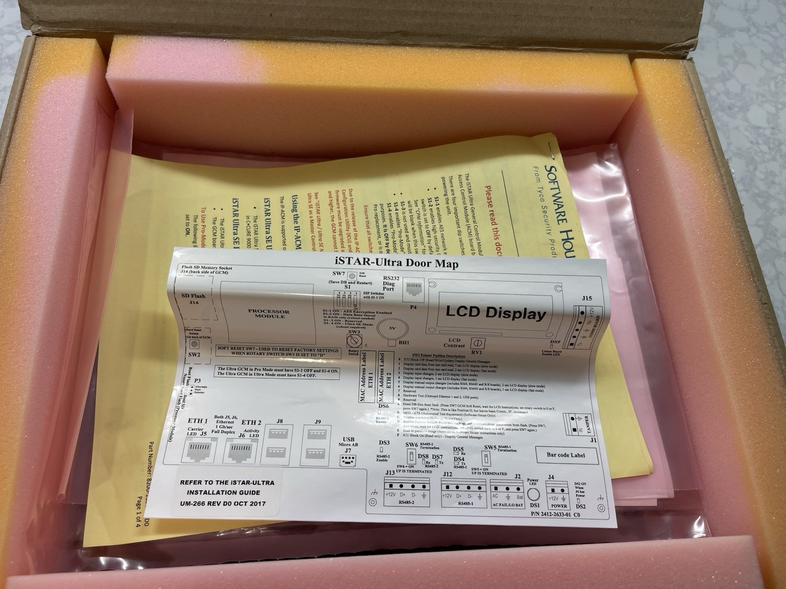 NEW Software House iSTAR Ultra GCM Module USTAR-GCM Access Control