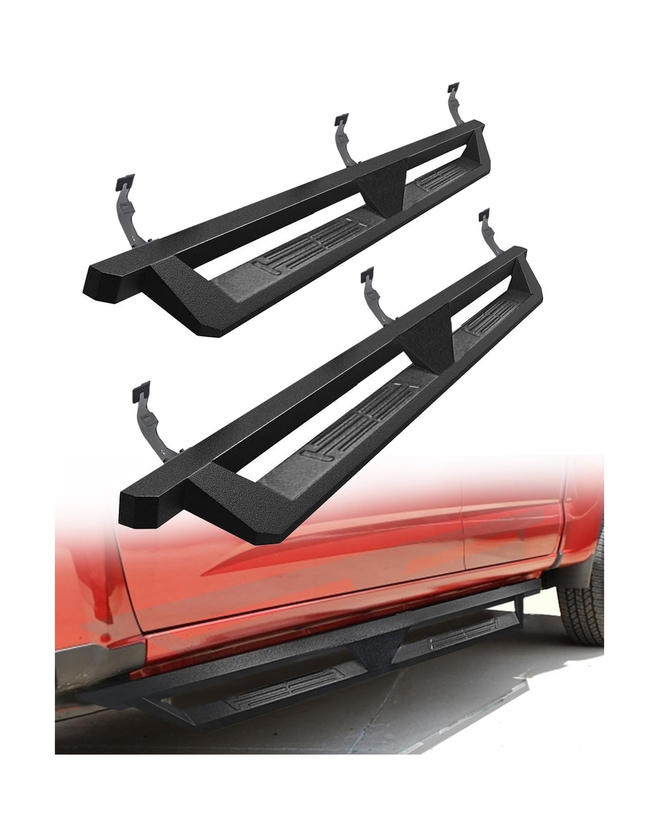 Running Boards Compatible with Chevy Colorado GMC Canyon 2015-2025 Crew Cab, ...