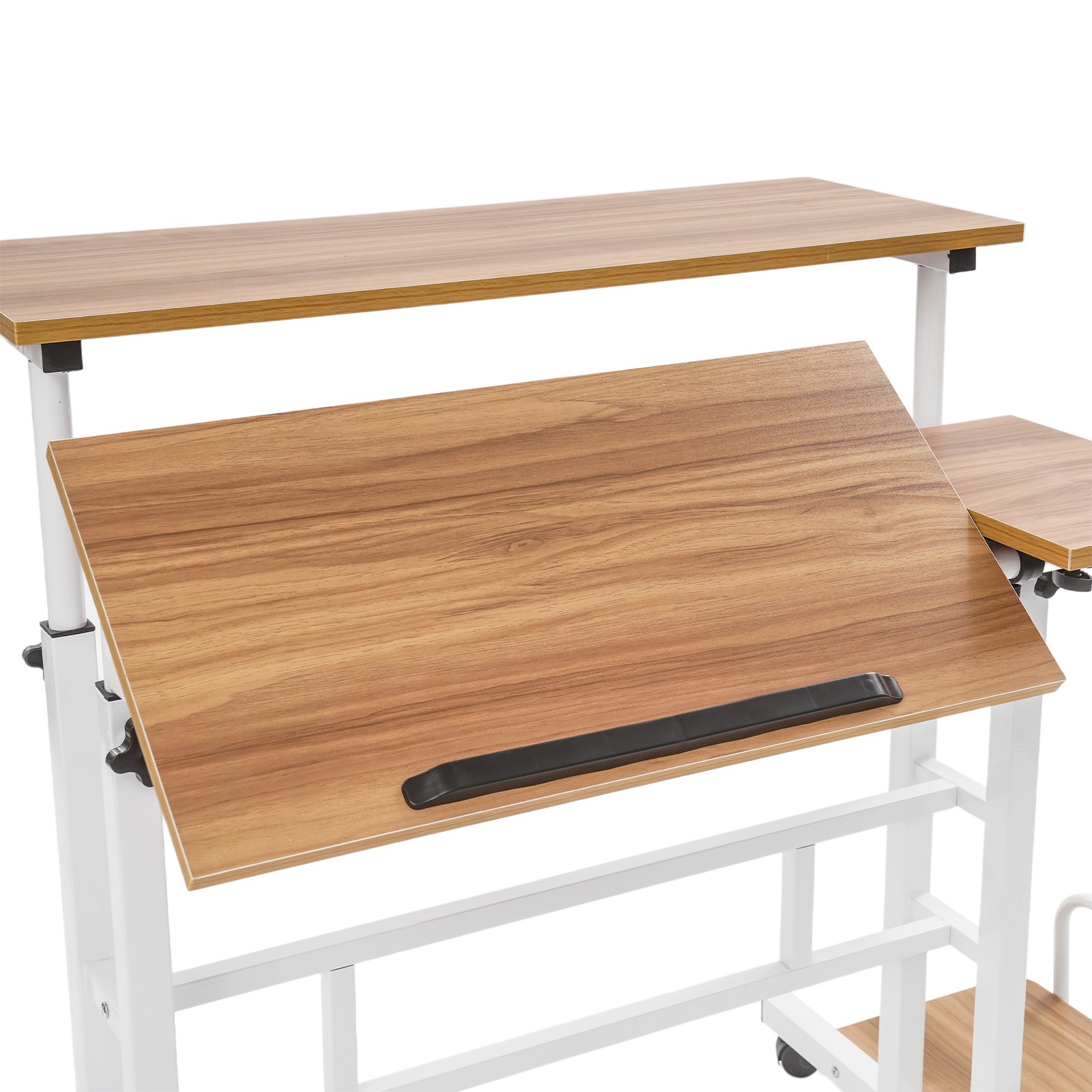 Modern Computer Desk Multi Functional Foldable Computer Table Adjustable Height