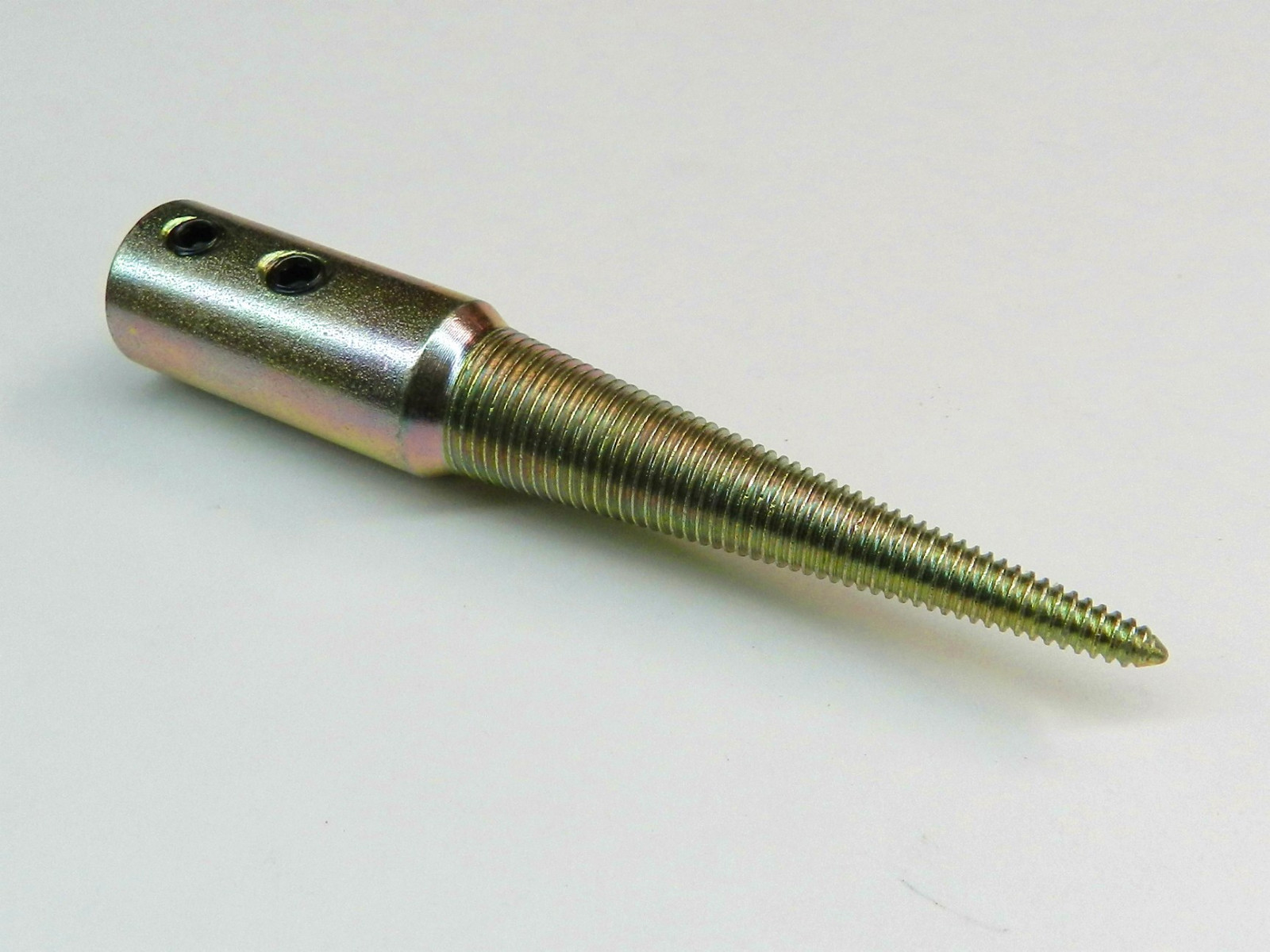 Spindle Tapered 1/4" Arbor Hole Tapered Threaded Right Hand Grinder-Buffer-Motor