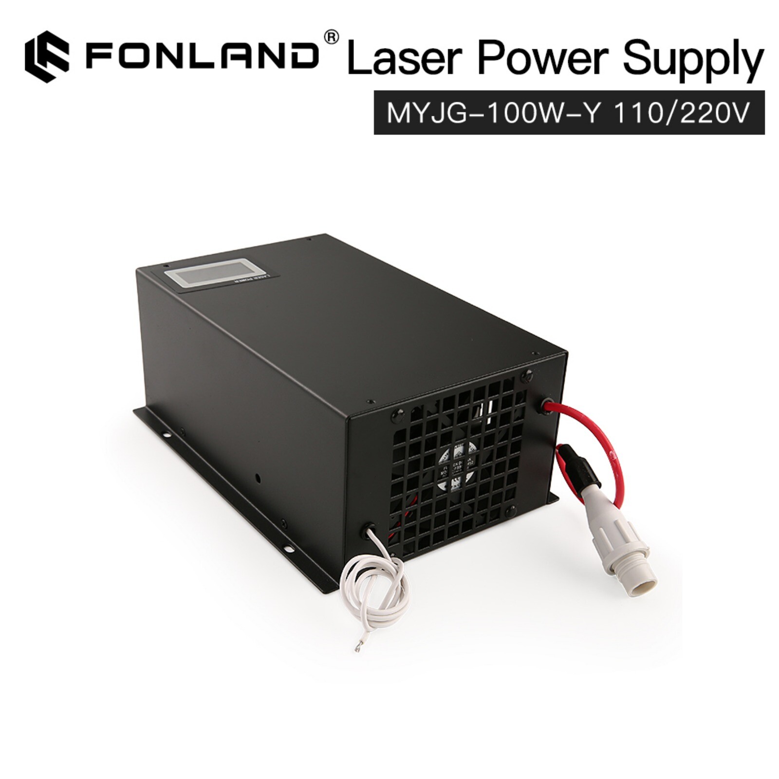 MYJG-100W-Y 100W CO2 Laser Power Supply with Current Display for 100W Laser Tube