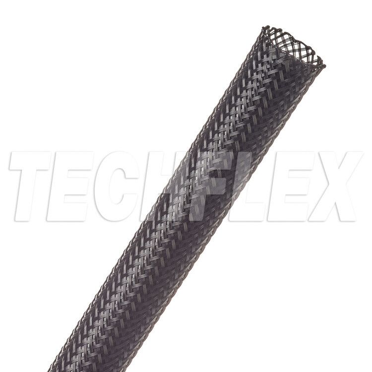 FLEXO PET ½" Expandable Braided Wire Cable Sleeving 1/2 inch Black CUT TO LENGTH