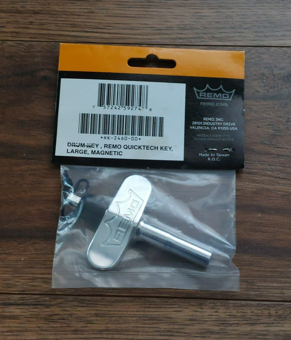 Remo Large Magnetic QuickTech Drum Tuning Key Wrench (593)