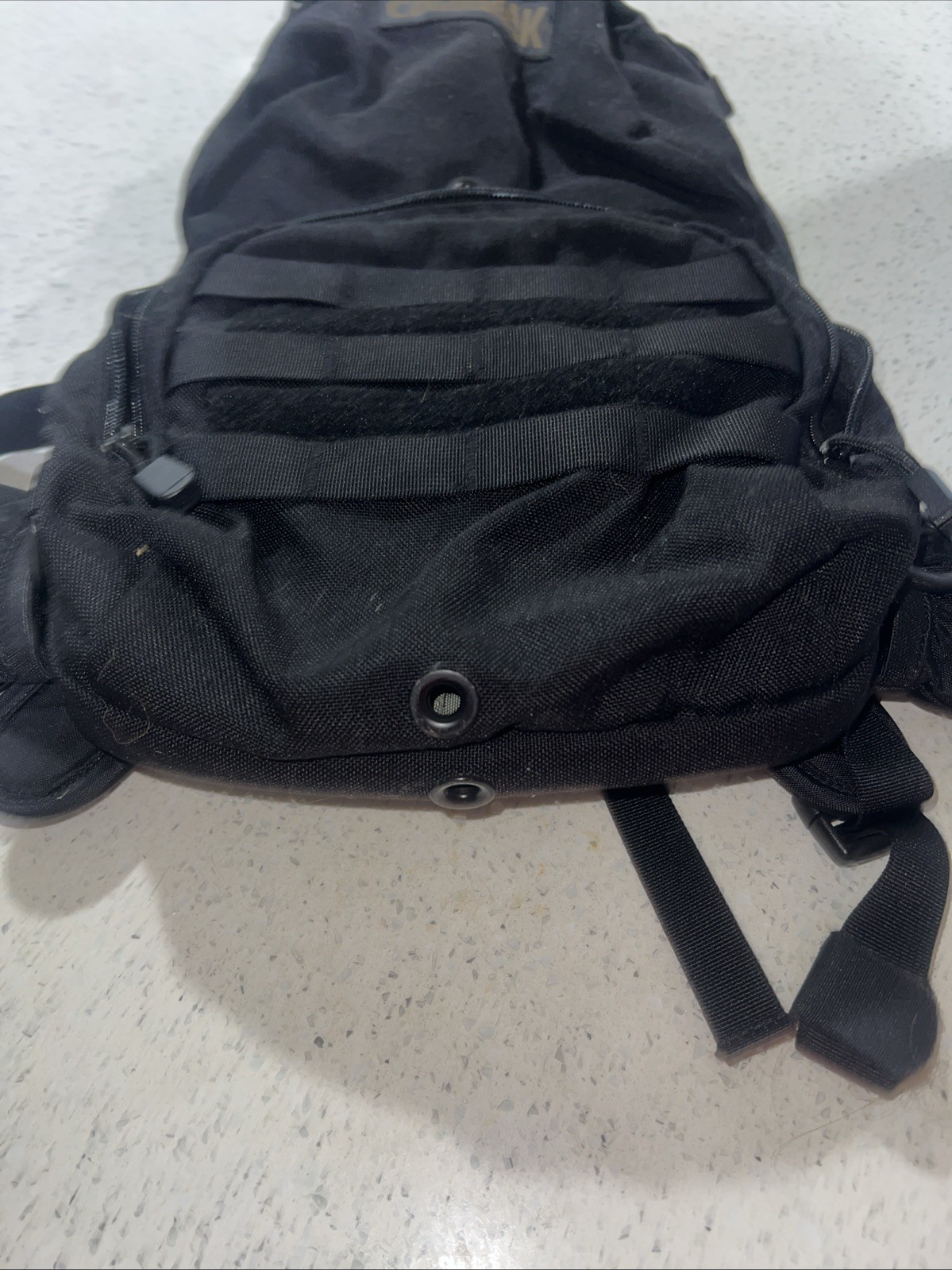 Camelback Backpack Black M.U.L.E Maximum Gear Cordura Preowned