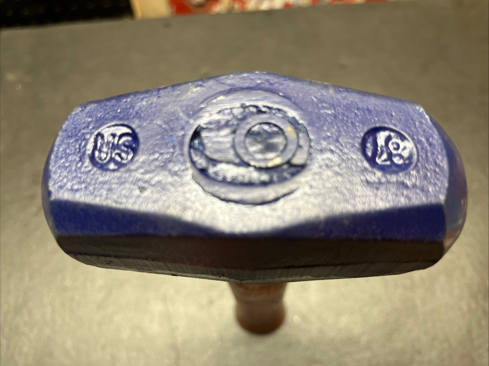 Blacksmith 3lb. Sledgehammer US 87 - Restored on 10” Handle