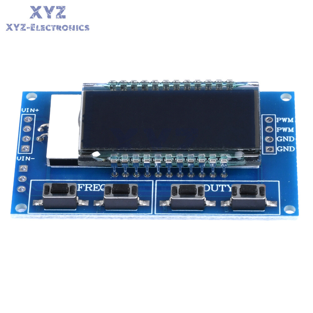 PWM Pulse Frequency Duty Cycle Square Wave Adjustable Module Signal Generator