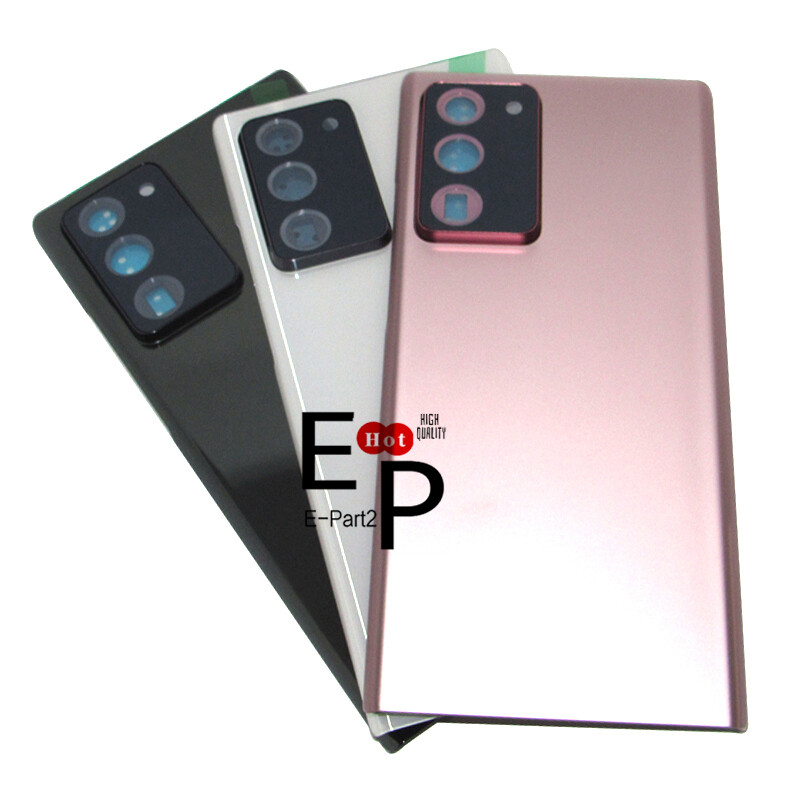 Battery Rear Door Glass Cover With Camera lens For Galaxy Note 20 Ultra WithLogo