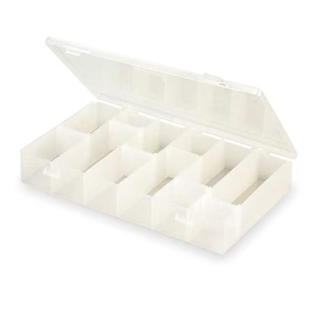 Flambeau T600 Adjustable Compartment Box With 16 Compartments, Plastic, 1 3/4