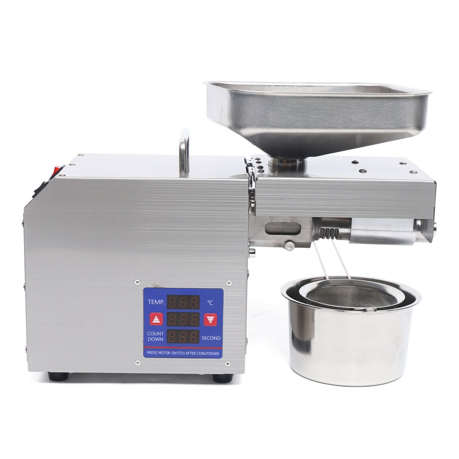 Commercial Automatic Stainless Steel Oil Press Machine Extractor
