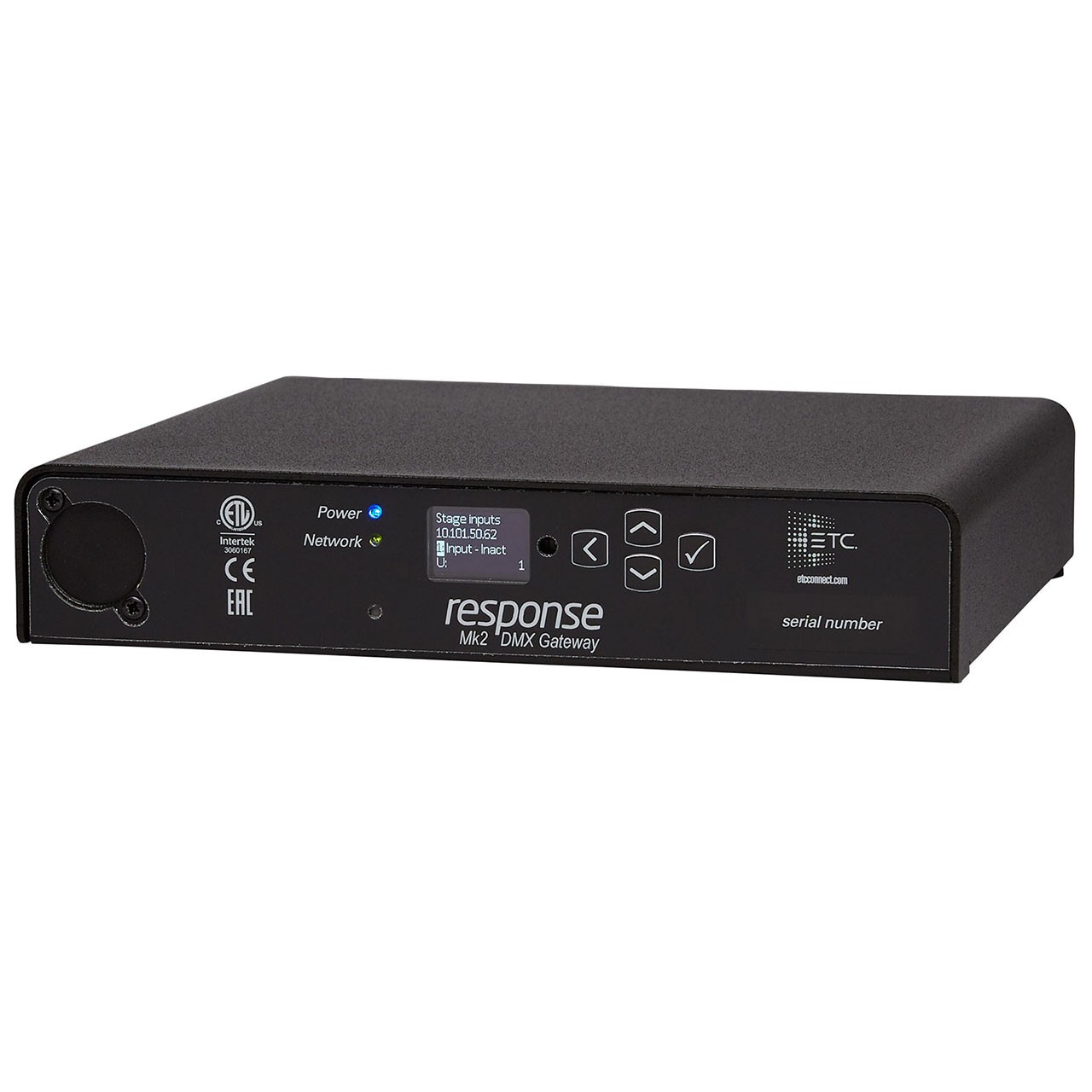 ETC Response Mk2 4-port Portable Gateway, Terminals