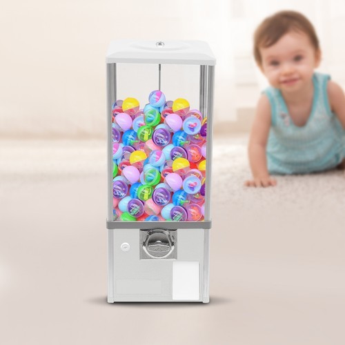 NEW 25 in Commercial Vending Machine Vending Machine Candy Vending Machine White