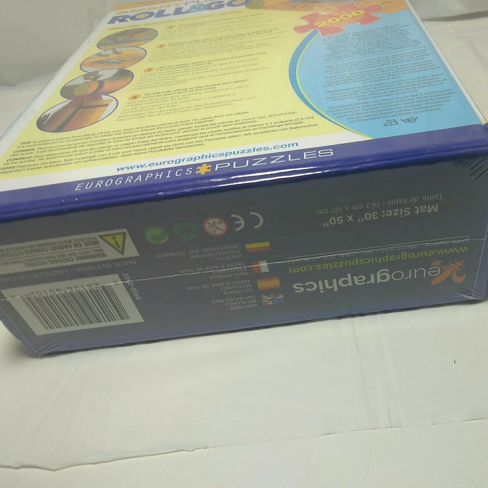 Smart Puzzle Roll & Go - Simple Way to Store & Transport Your Puzzle in Progress