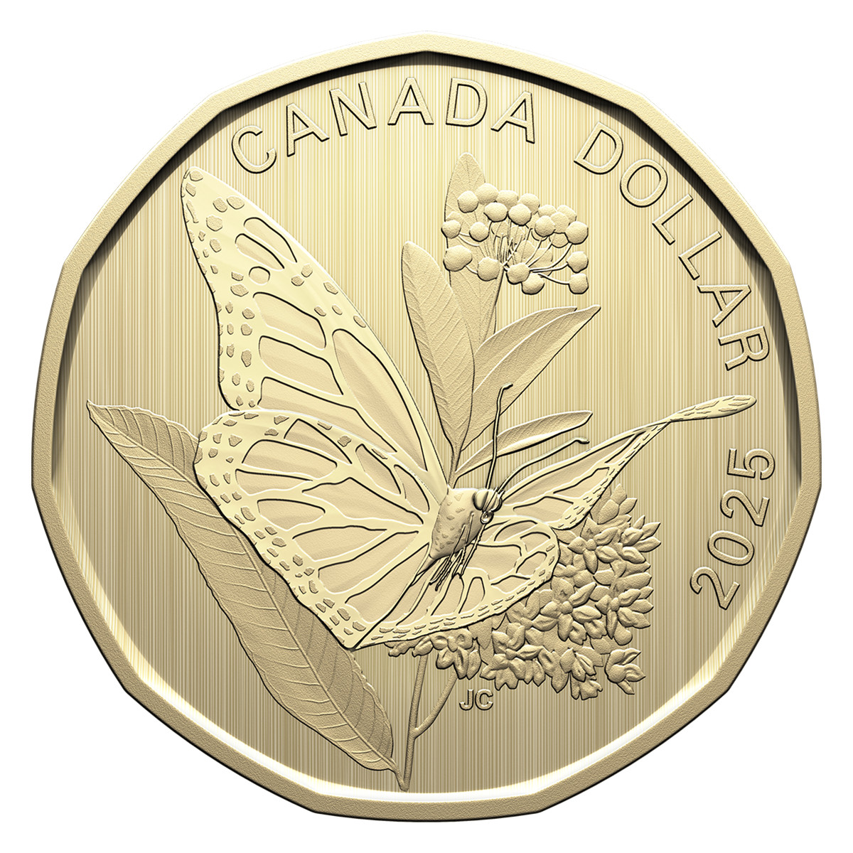Canada 2025 - Monarch Butterfly - Specimen Loonie!!