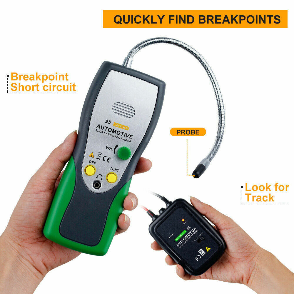 Auto Car Short Circuit Finder Detector Cable Wire Tracker Diagnostic Repair Tool