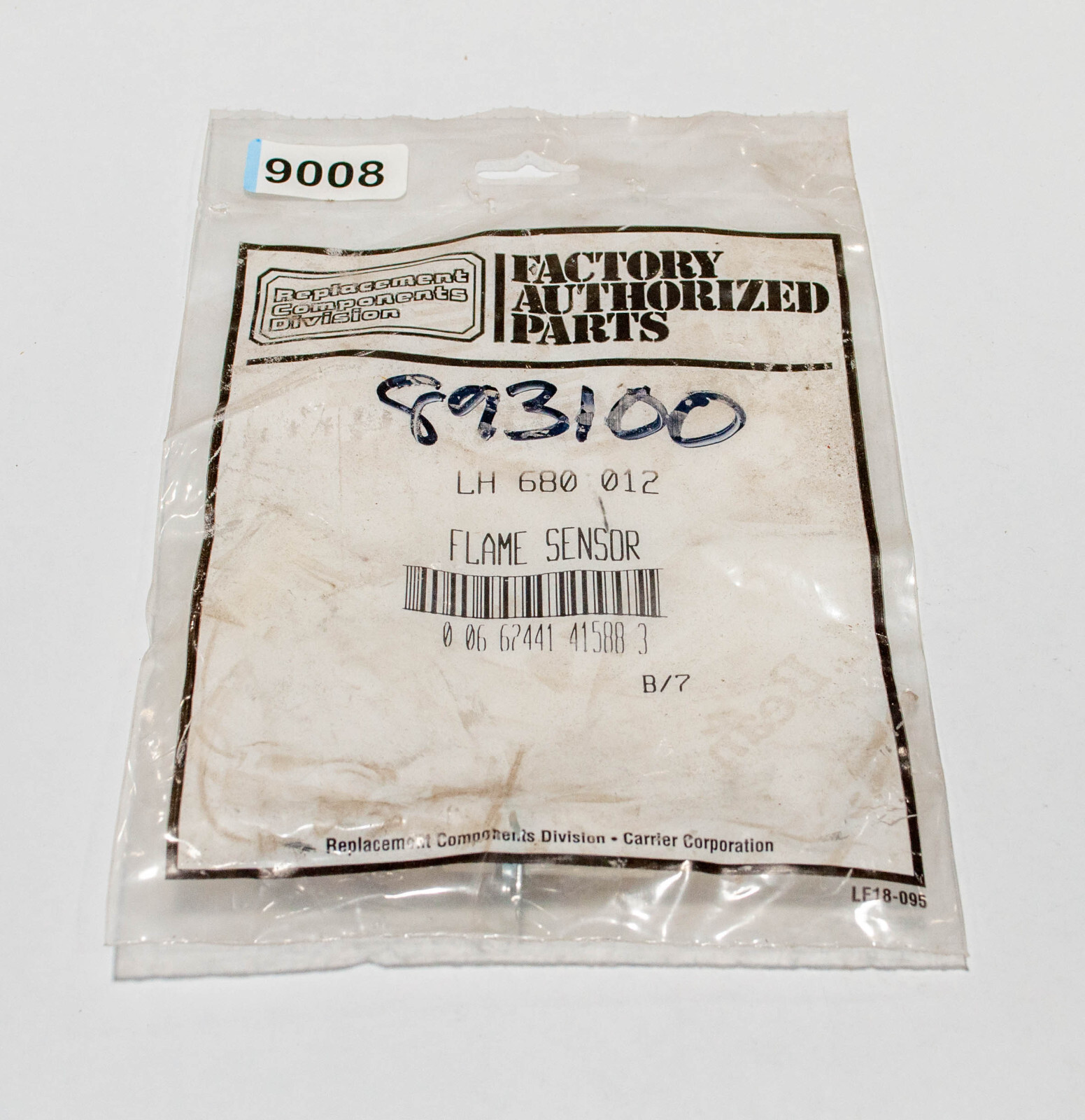 Carrier  LH680012  Flame Sensor