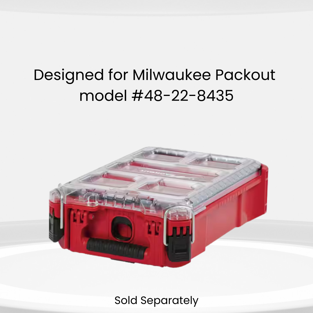 CUSTOM Double Stack Pistol Insert for Milwaukee Packout –Message Before Purchase