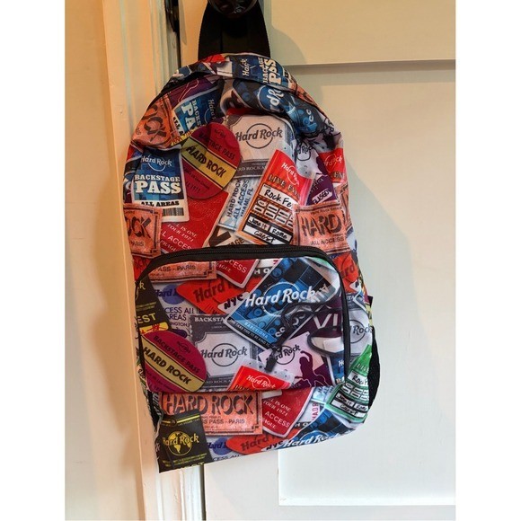 Hard Rock Hotel Colorful Badge Print Backpack - Multi